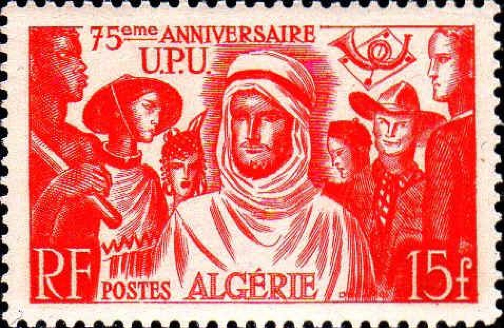 75 Anniversaire de l’UPU (Union Postal Universel)