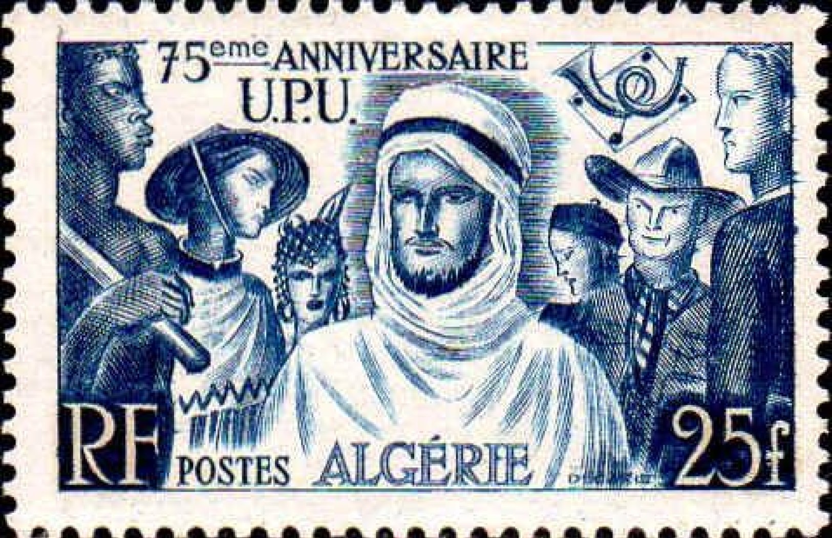 75 Anniversaire de l’UPU (Union Postal Universel)