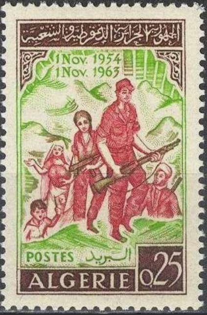9° Anniversaire de la Révolution de 1954