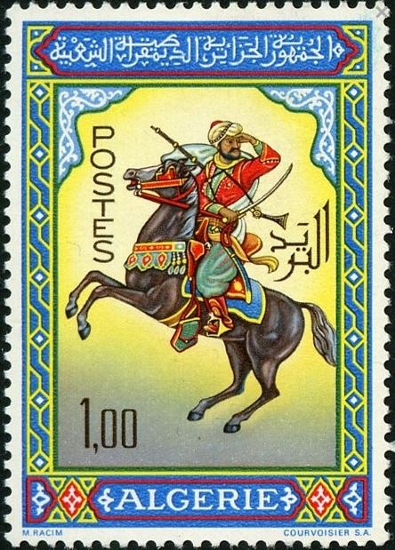 Miniatures de Mohamed Racim Cavalier
