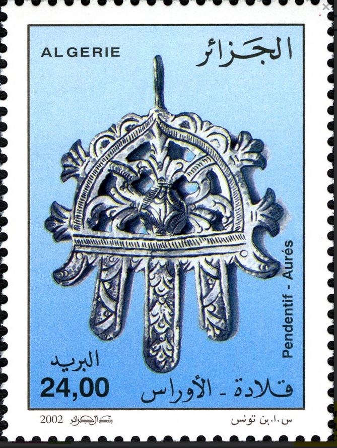 Pendentif (xemsa) des Aures