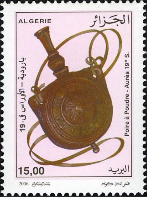 Poire à Poudre des Aurès 19ème siècle