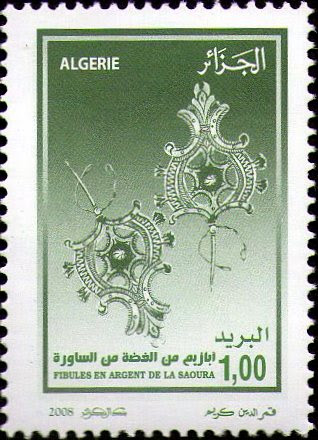 Fibule en argent de la Saoura
