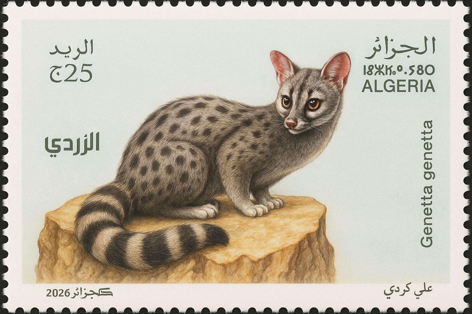 Genette commune (Genetta genetta)